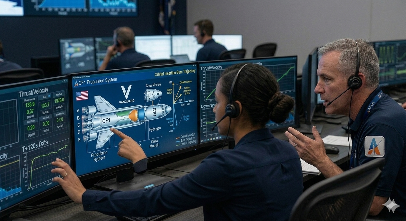 AERA Mission Control Center — Operations Floor